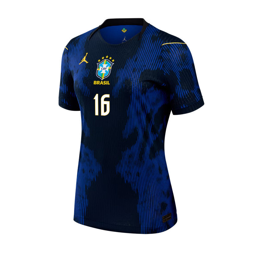 Caio Henrique 16 Women's Brazil National Team 2026 Away Jersey - Blue