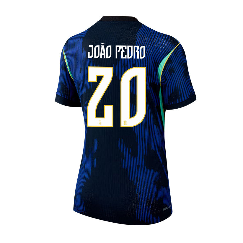 João Pedro 20 Women's Brazil National Team 2026 Away Jersey - Blue