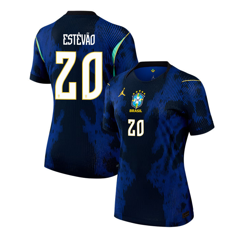 Estêvão 20 Women's Brazil National Team 2026 Away Jersey - Blue