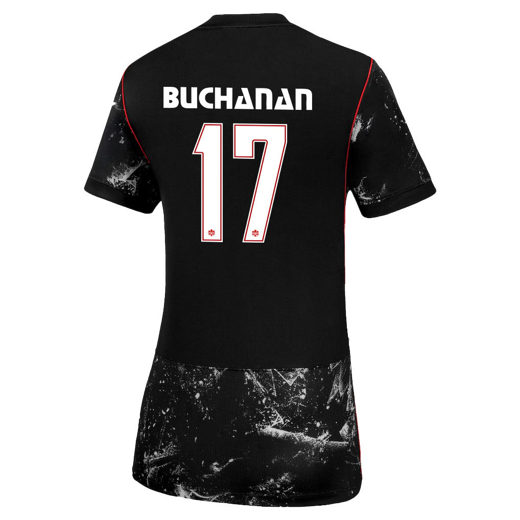 Kadeisha Buchanan 17 Women's Canada National Team 2026 Away Jersey - Black