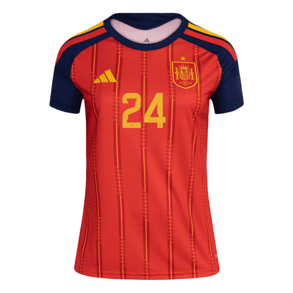 Marc Cucurella 24 Women's Spain National Team 2026 Home Jersey - Red
