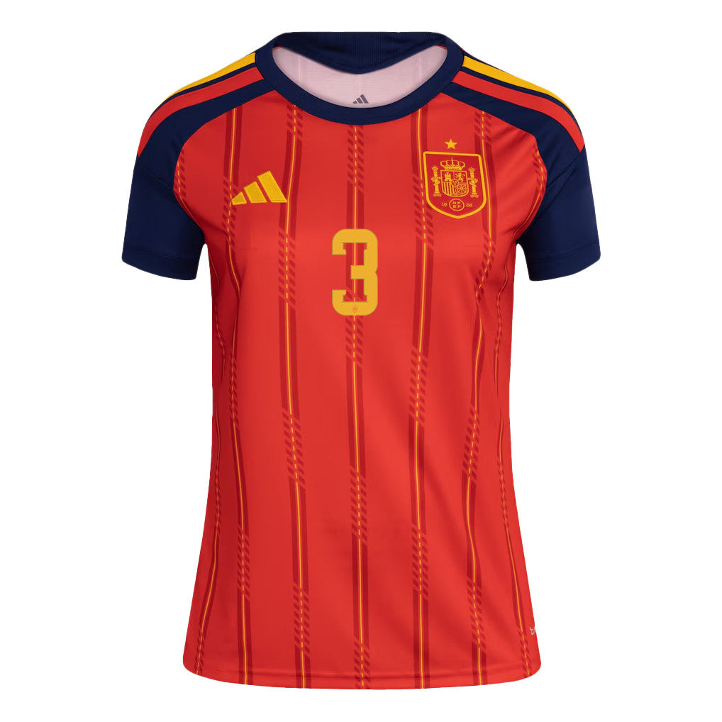Robin Le Normand 3 Women's Spain National Team 2026 Home Jersey - Red