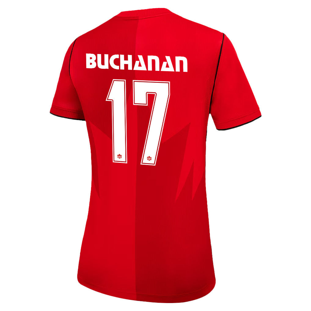 Kadeisha Buchanan 17 Women's Canada National Team 2026 Home Jersey - Red