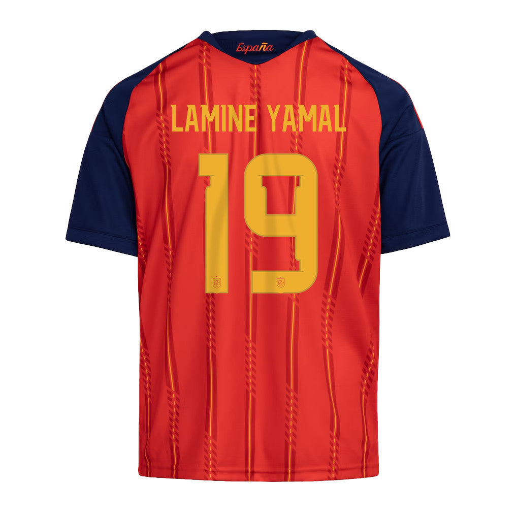 Lamine Yamal 19 Youth Spain National Team 2026 Home Jersey - Red