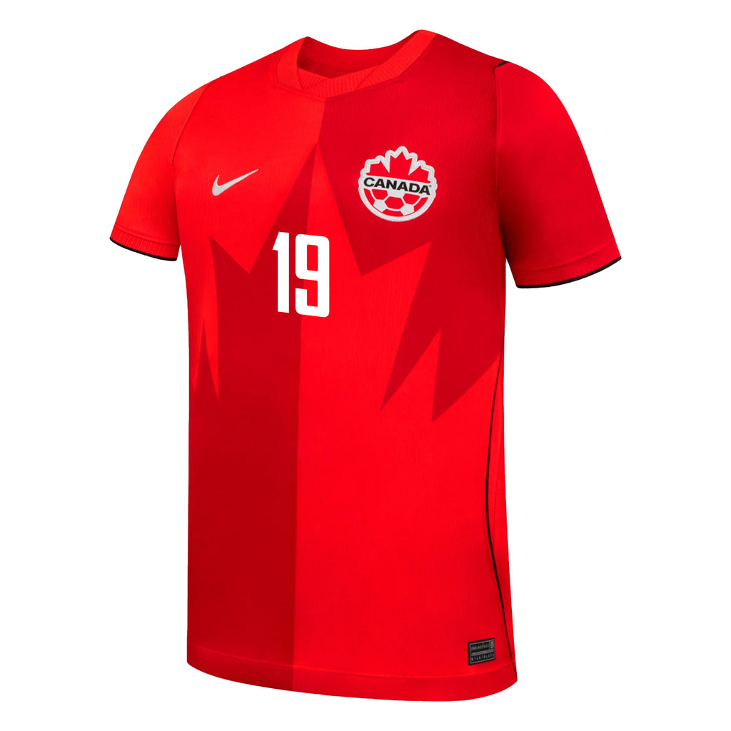 Tiago Coimbra 19 Youth Canada National Team 2026 Home Jersey - Red