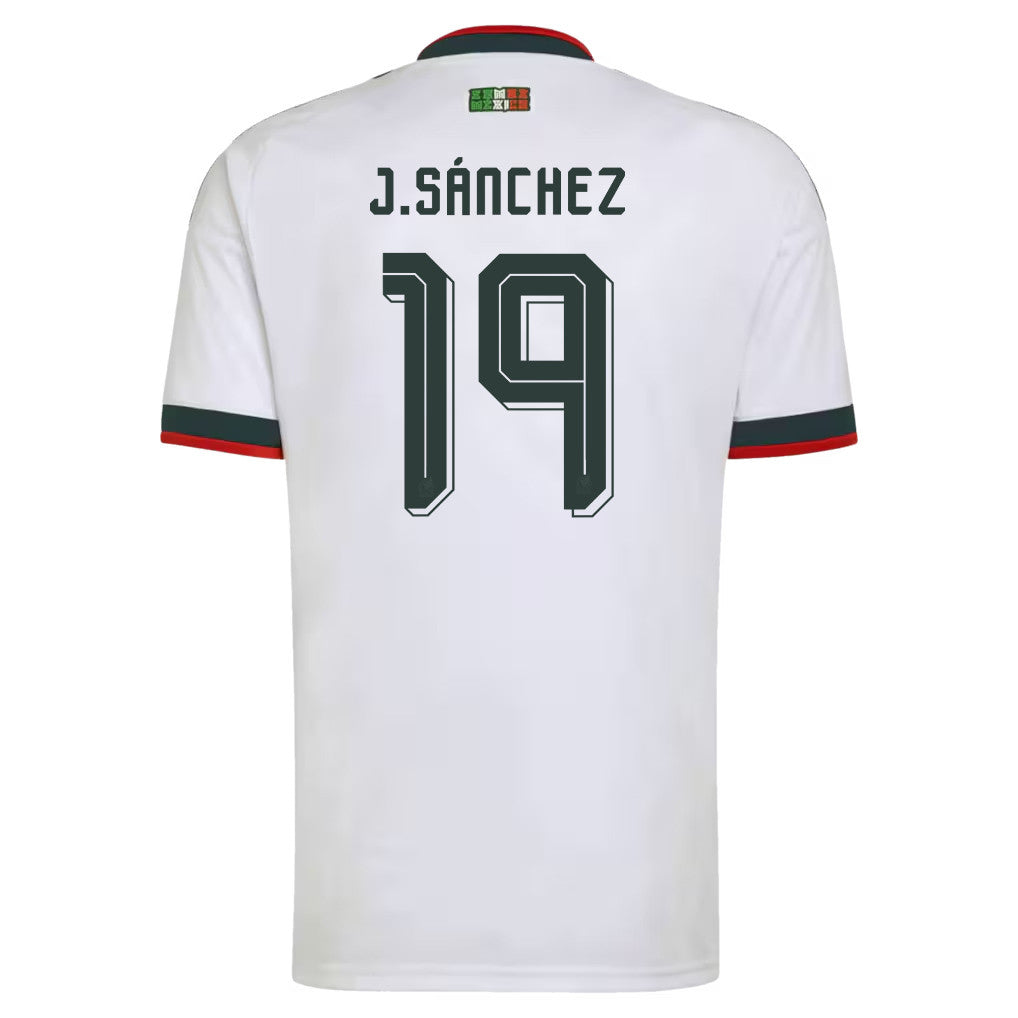 Jorge Sánchez 19 Mexico National Team 2026 Away Jersey - White, Men