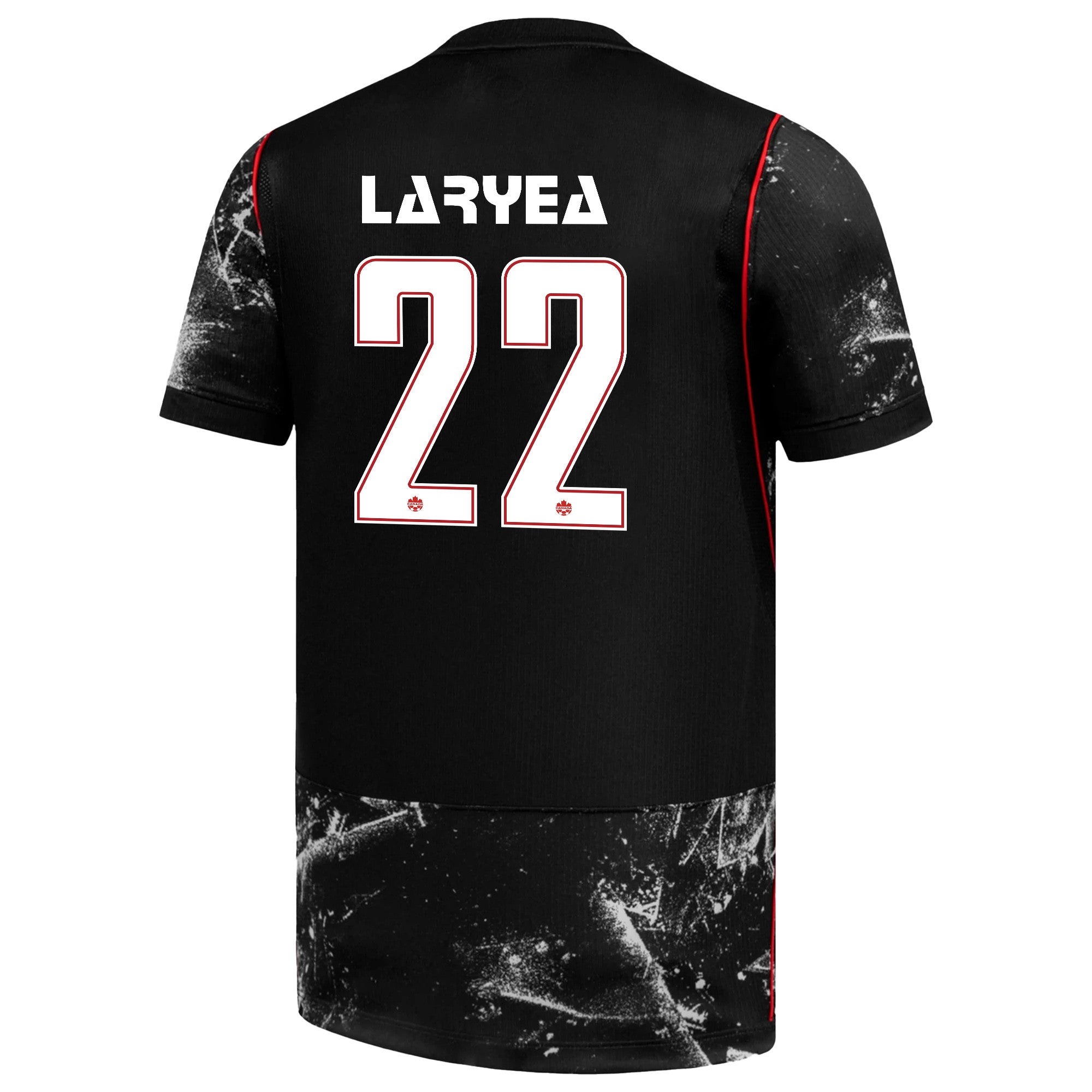 Richie Laryea 22 Youth Canada National Team 2026 Away Jersey - Black