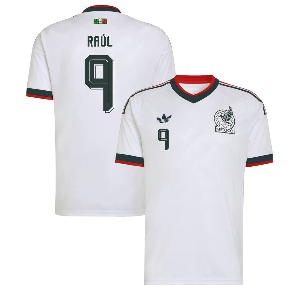 Raúl Jiménez 9 Mexico National Team 2026 Away Jersey - White, Men