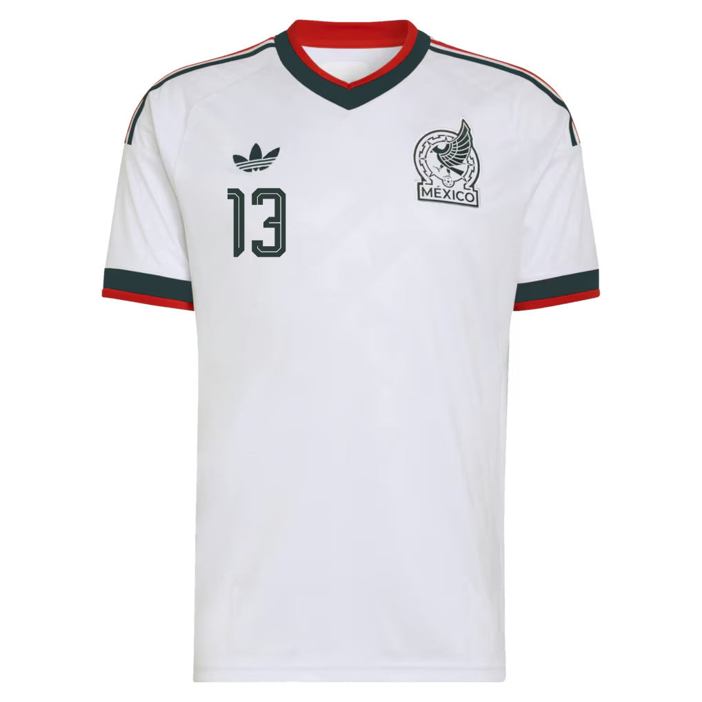 Armando González 13 Mexico National Team 2026 Away Jersey - White, Men