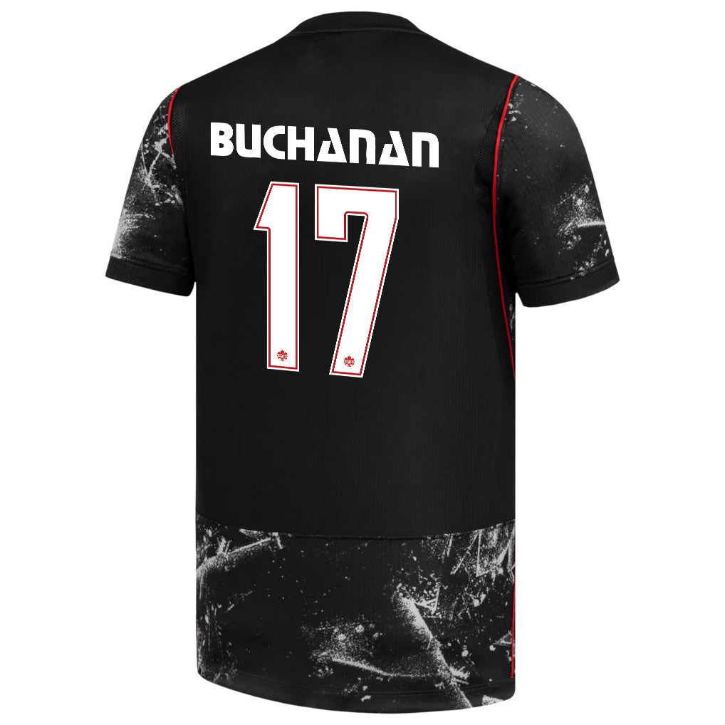 Kadeisha Buchanan 17 Canada National Team 2026 Away Jersey - Black, Men