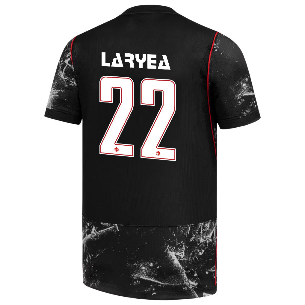 Richie Laryea 22 Canada National Team 2026 Away Jersey - Black, Men