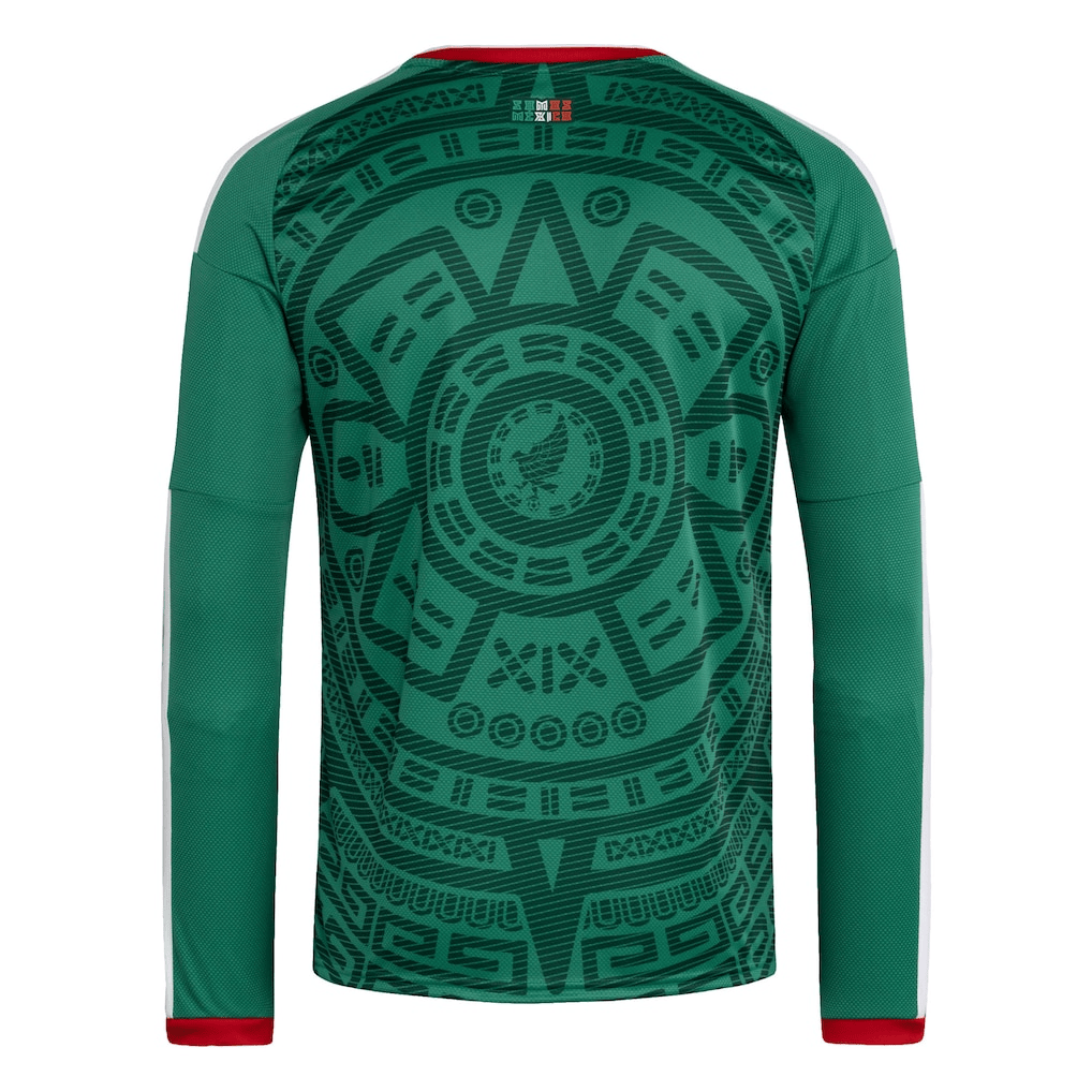Mexico National Team 2026 Home Long Sleeve Jersey - Green