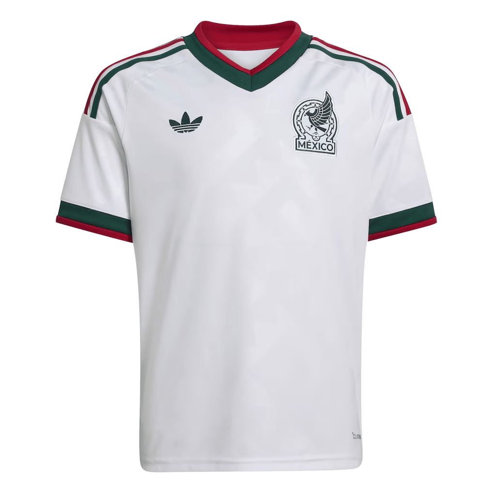 Mexico National Team 2026 Youth Away Jersey - Personalized - White