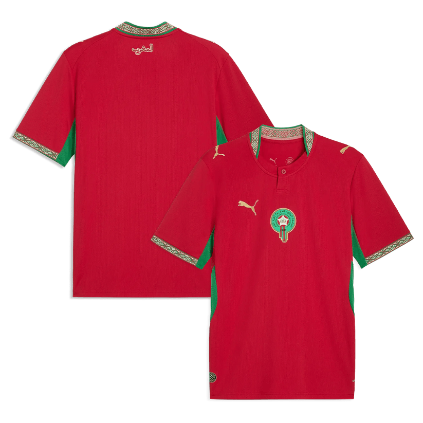 Morocco National Team 2026 Home Jersey - Red, Men