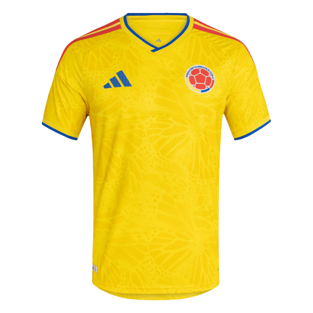 Colombia National Team 2026 x World Cup Patch Home Jersey - Yellow, Men
