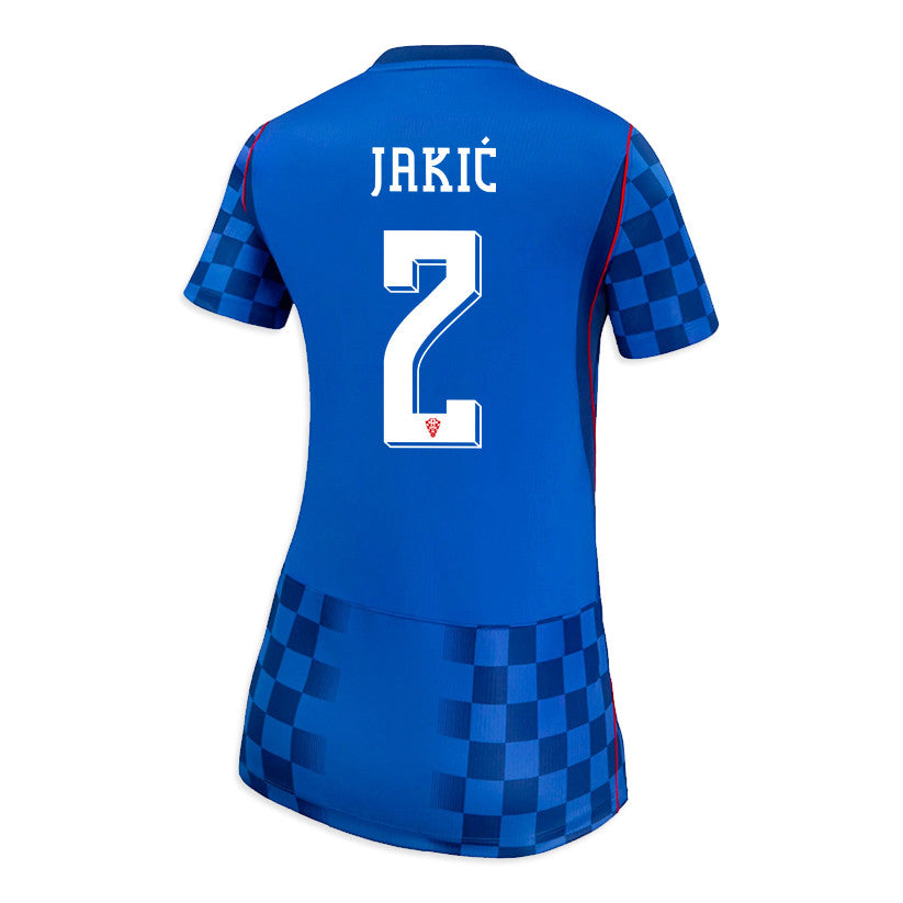 Kristijan Jakić 2 Women's Croatia National Team 2026 Away Jersey - Blue