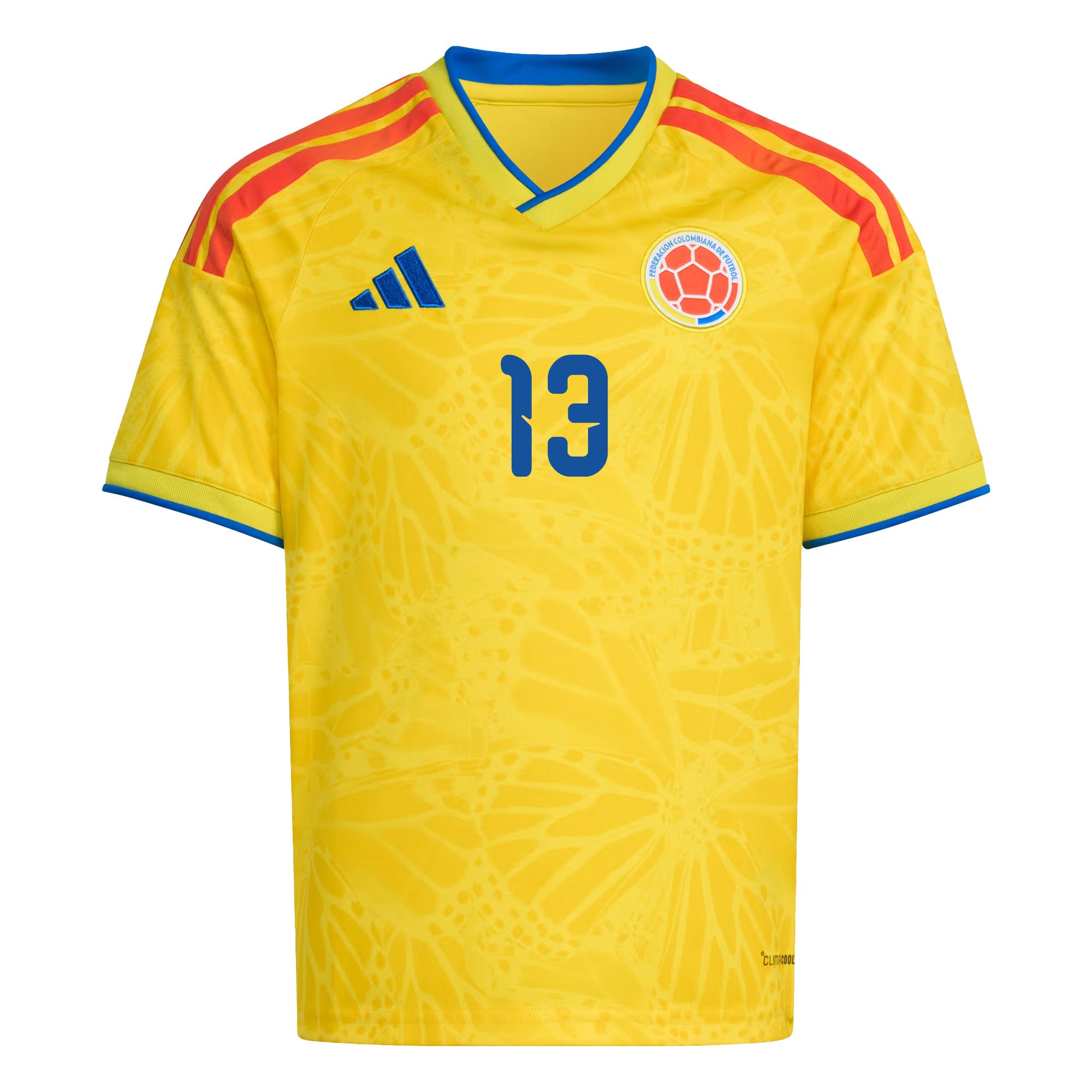 Juan Cabal 13 Youth Colombia National Team 2026 Home Jersey - Yellow