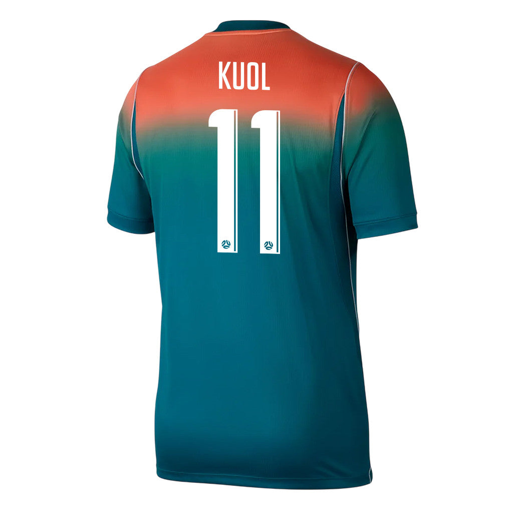 Garang Kuol 11 Australia National Team 2026 Away Jersey - Teal, Men