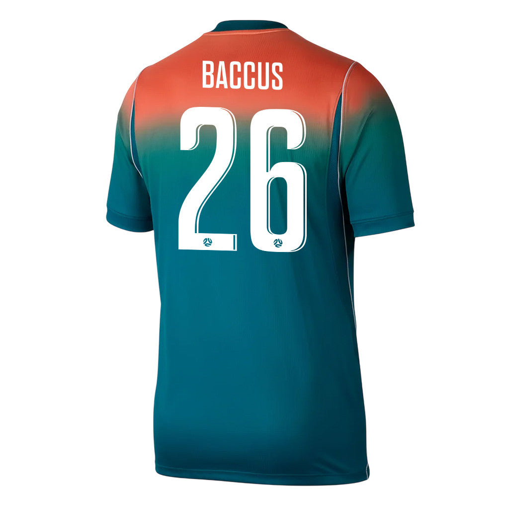 Keanu Baccus 26 Australia National Team 2026 Away Jersey - Teal, Men