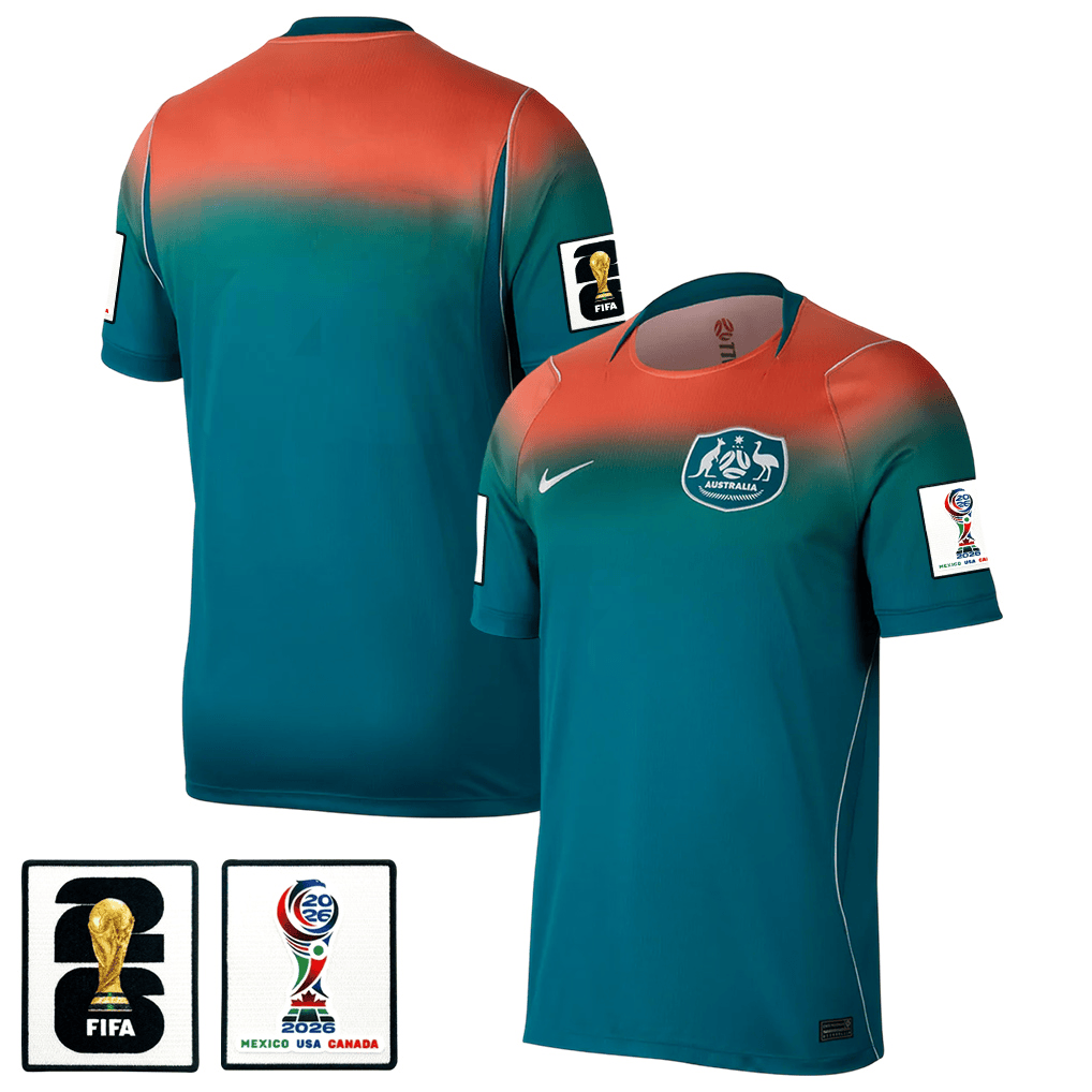 Australia National Team 2026 Away Jersey - Teal, Men
