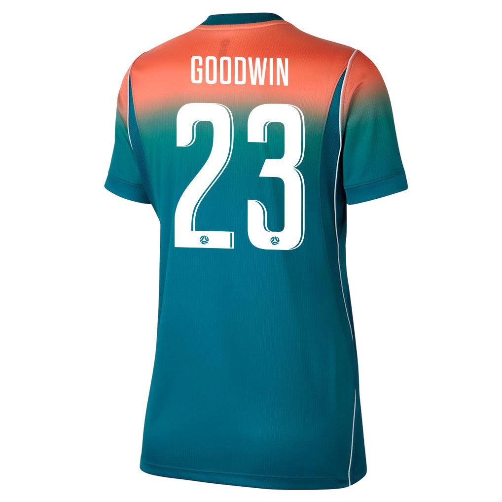 Craig Goodwin 23 Women's Australia National Team 2026 Away Jersey - Teal