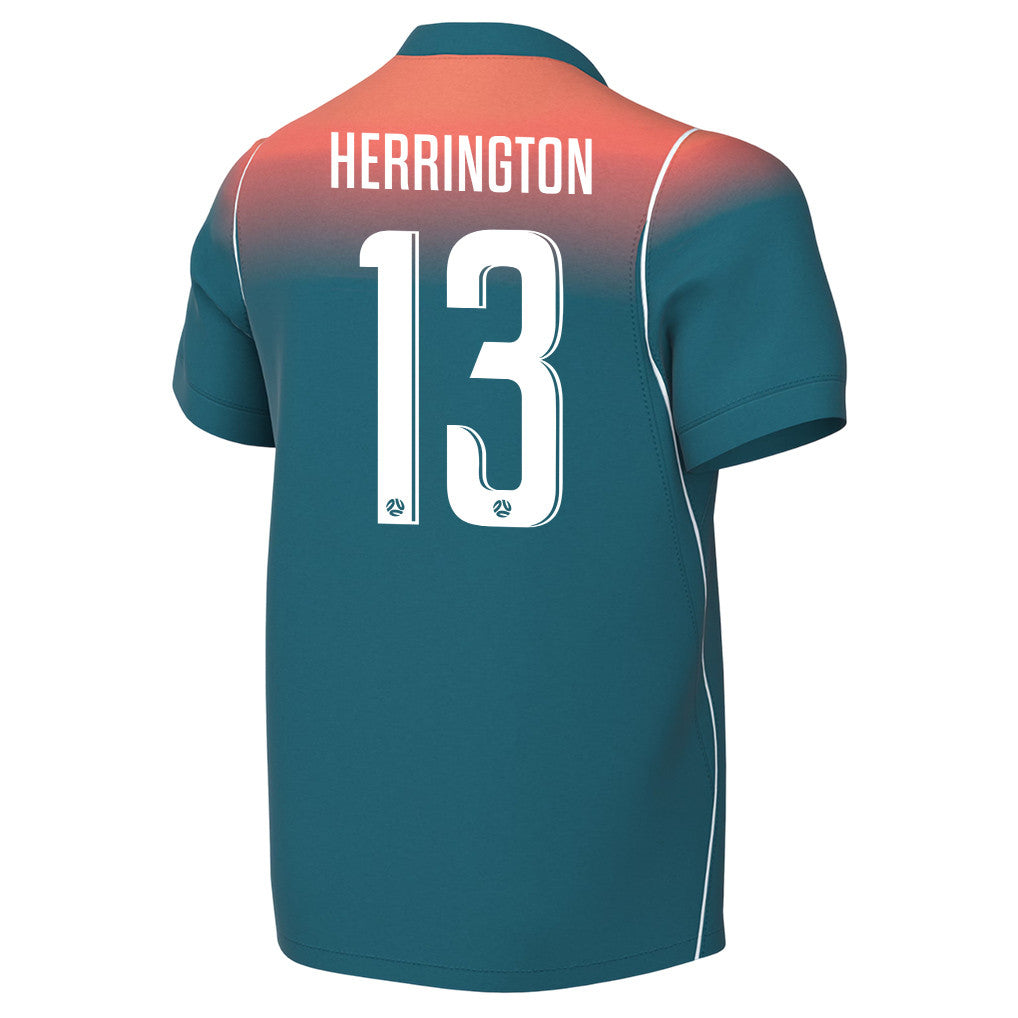 Lucas Herrington 13 Youth Australia National Team 2026 Away Jersey - Teal