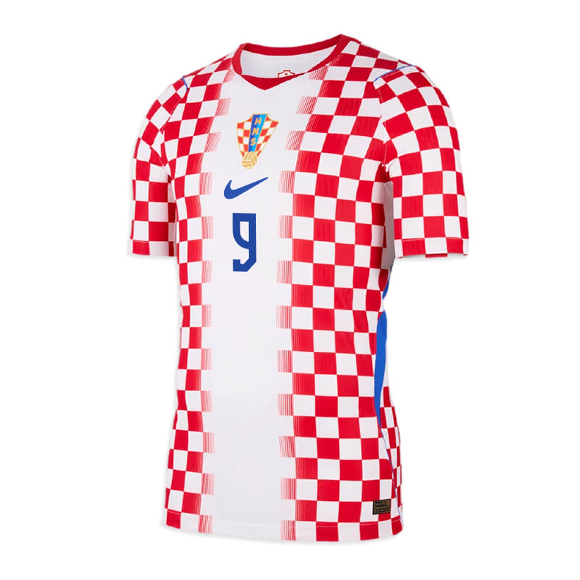 Andrej Kramarić 9 Croatia National Team 2026 Home Jersey - Men, White/ Red