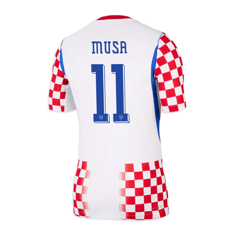Petar Musa 11 Croatia National Team 2026 Home Jersey - Men, White/ Red