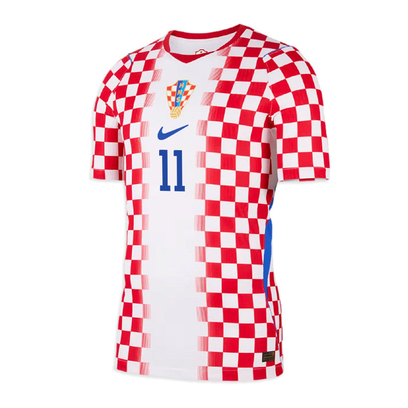 Petar Musa 11 Croatia National Team 2026 Home Jersey - Men, White/ Red