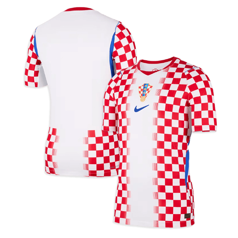 Croatia National Team 2026 Home Jersey - Men, White/ Red