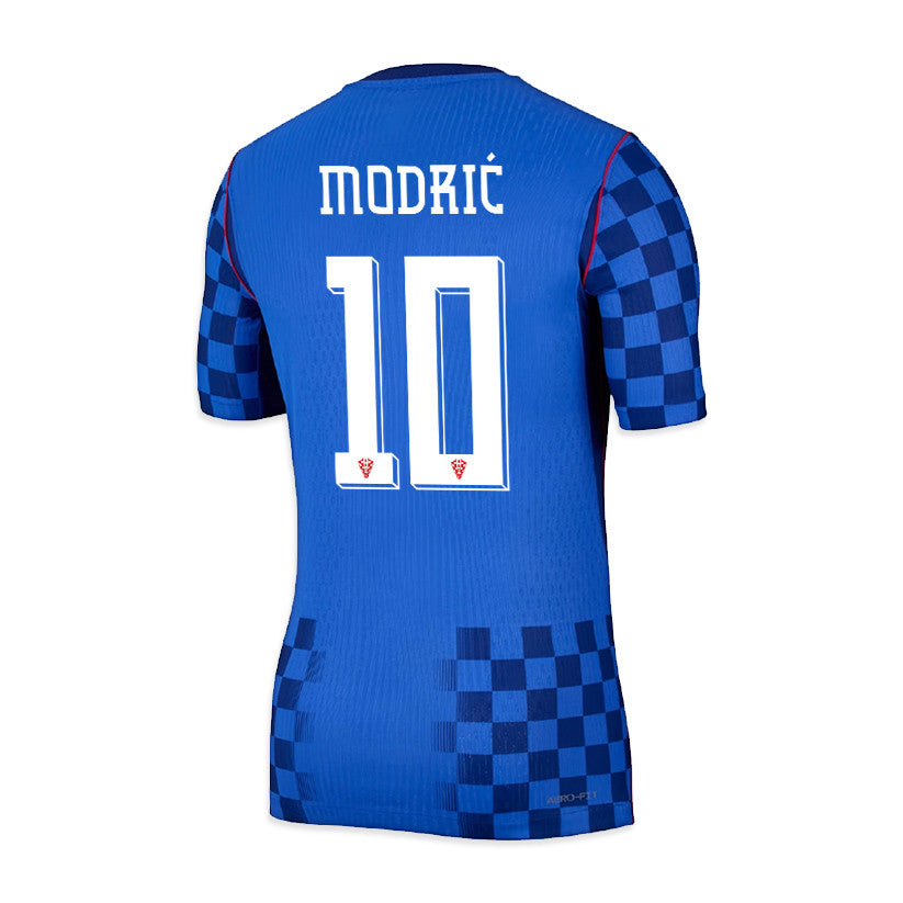 Luka Modrić 10 Croatia National Team 2026 Away Jersey - Men, Blue