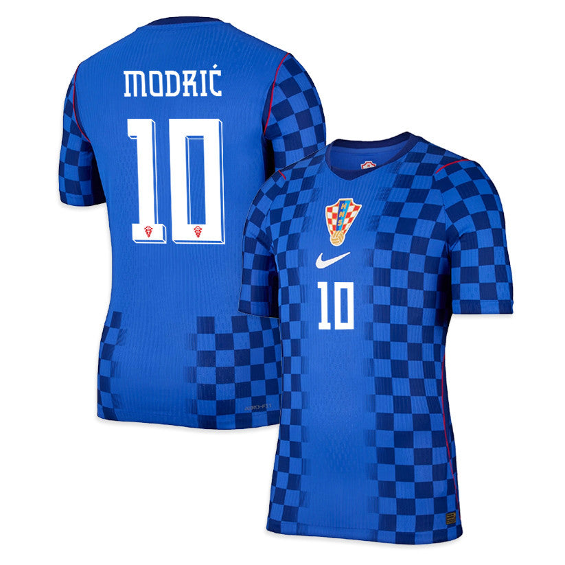 Luka Modrić 10 Croatia National Team 2026 Away Jersey - Men, Blue