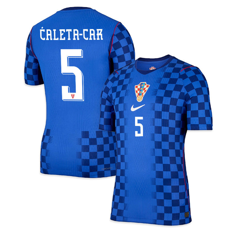 Duje Ćaleta-Car 5 Croatia National Team 2026 Away Jersey - Men, Blue