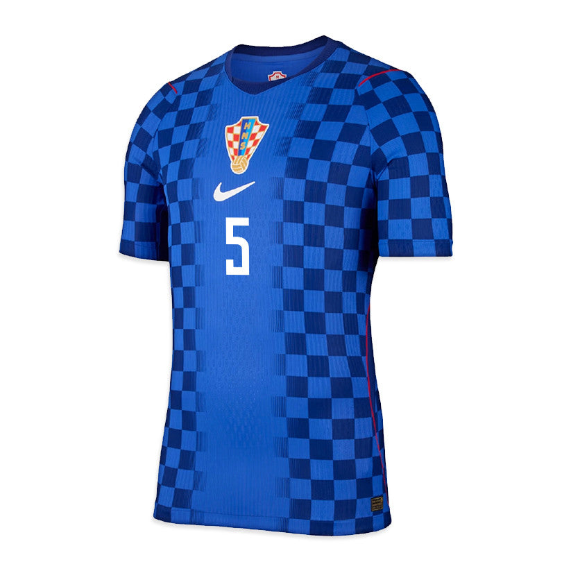 Duje Ćaleta-Car 5 Croatia National Team 2026 Away Jersey - Men, Blue