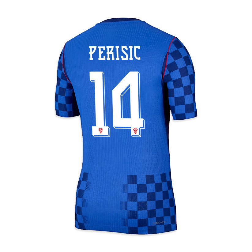 Ivan Perisic 14 Croatia National Team 2026 Away Jersey - Men, Blue