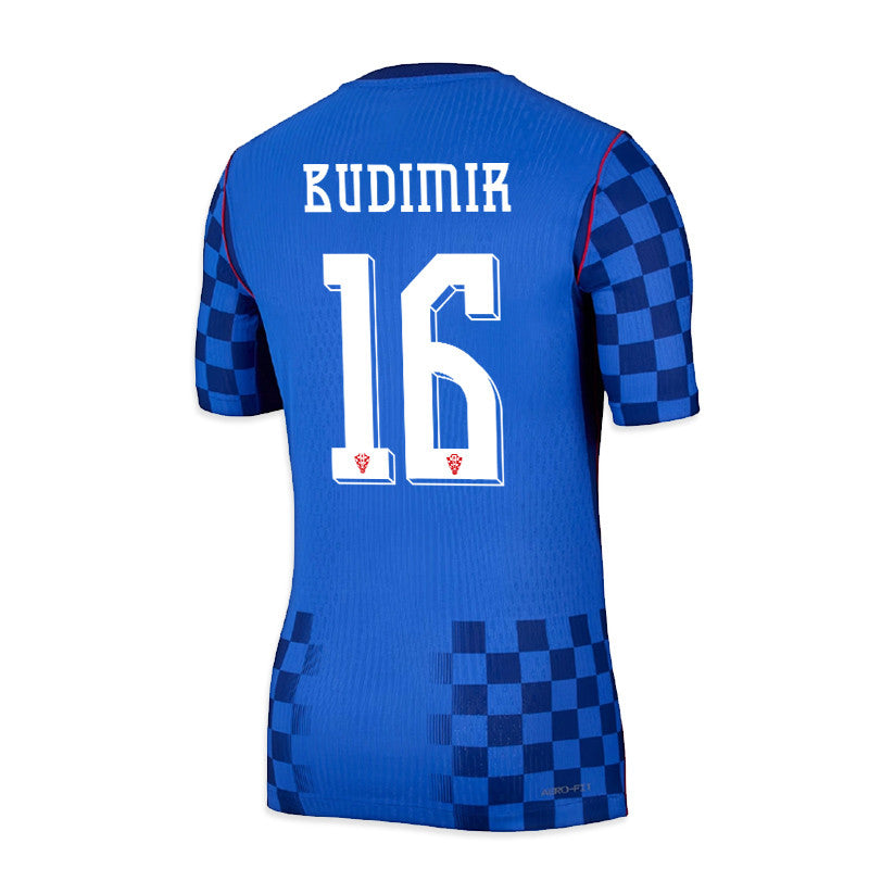Ante Budimir 16 Croatia National Team 2026 Away Jersey - Men, Blue