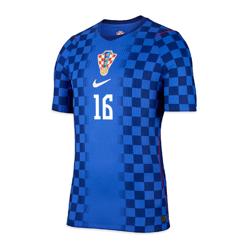 Ante Budimir 16 Croatia National Team 2026 Away Jersey - Men, Blue