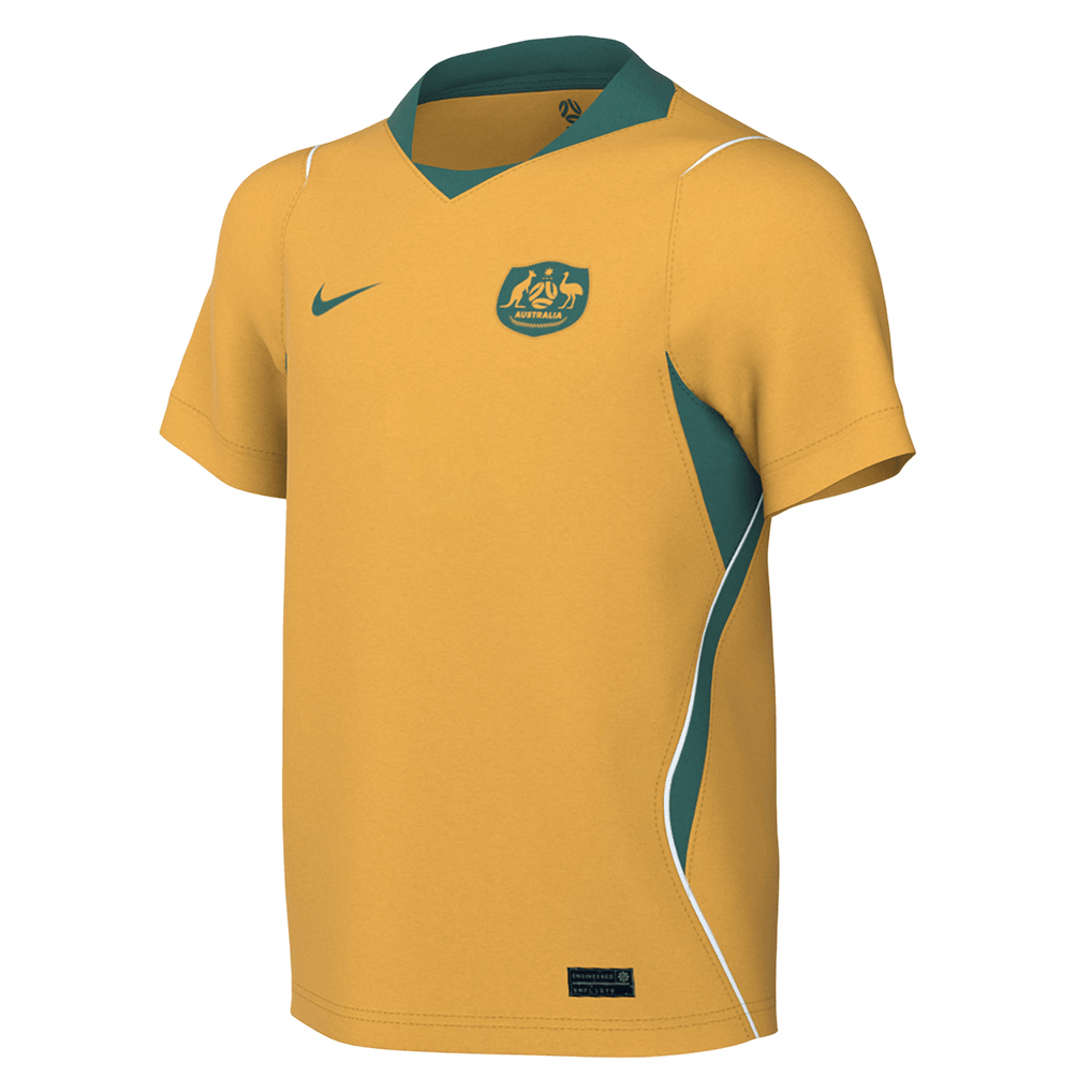 Australia National Team 2026 Youth Home Jersey - Yellow