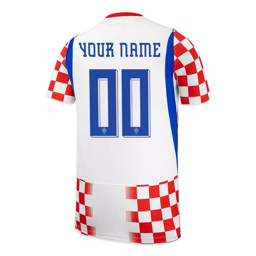 Croatia National Team 2026 Youth Home Jersey - White/ Red