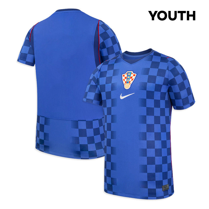 Croatia National Team 2026 Youth Away Jersey - Blue