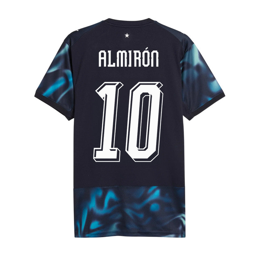 Miguel Almirón 10 Paraguay National Team 2026 Away Jersey - Navy, Men