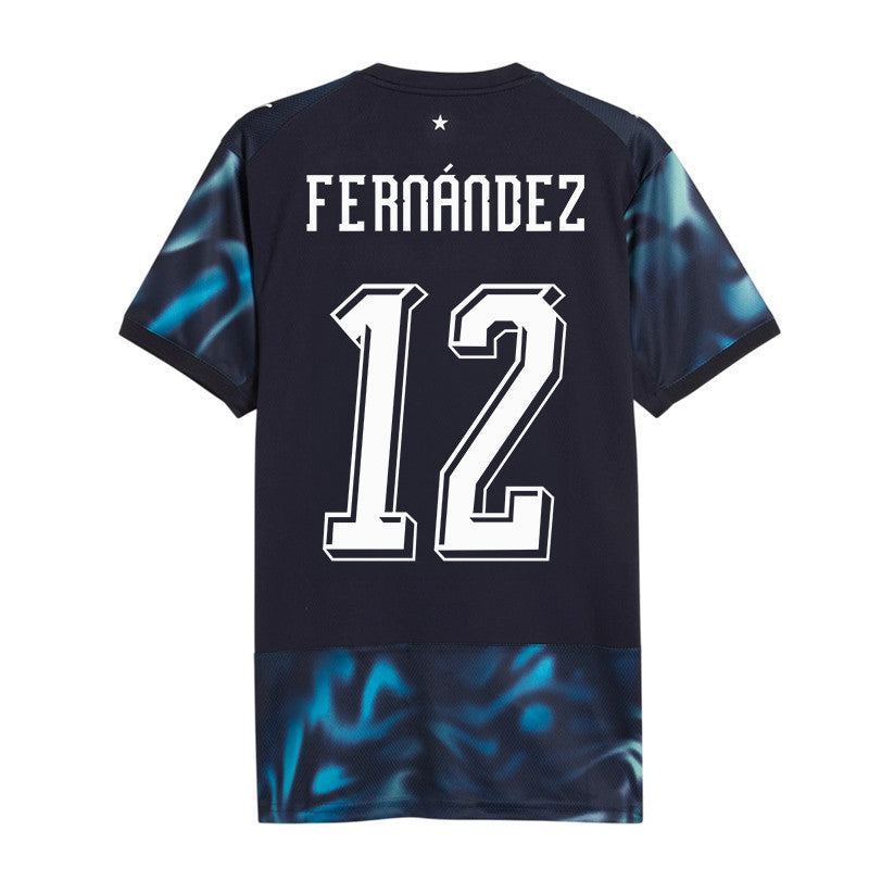 Gatito Fernández 12 Paraguay National Team 2026 Away Jersey - Navy, Men