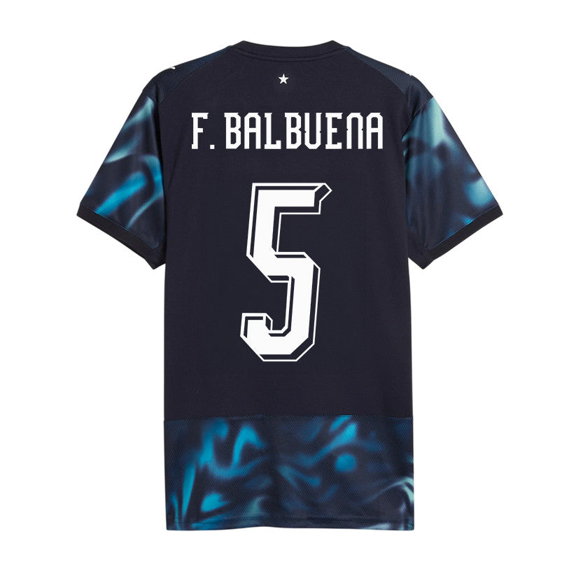 Fabián Balbuena 5 Paraguay National Team 2026 Away Jersey - Navy, Men