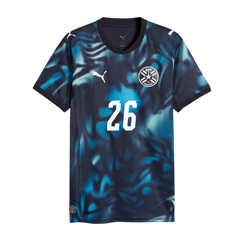 Lucas Romero 26 Paraguay National Team 2026 Away Jersey - Navy, Men