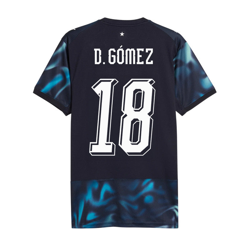 Diego Gómez 18 Paraguay National Team 2026 Away Jersey - Navy, Men