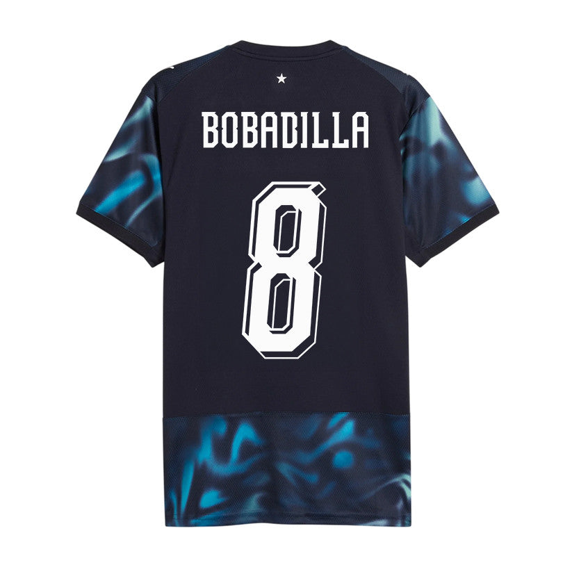 Damián Bobadilla 8 Paraguay National Team 2026 Away Jersey - Navy, Men