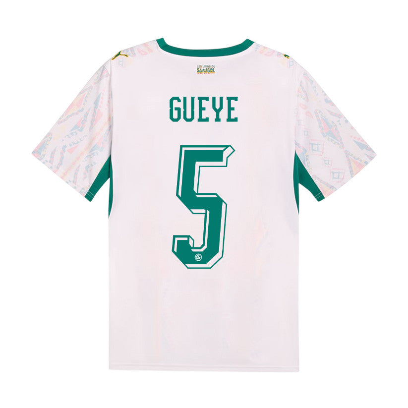 Idrissa Gueye 5 Senegal National Team 2026 Home Jersey - Men, White