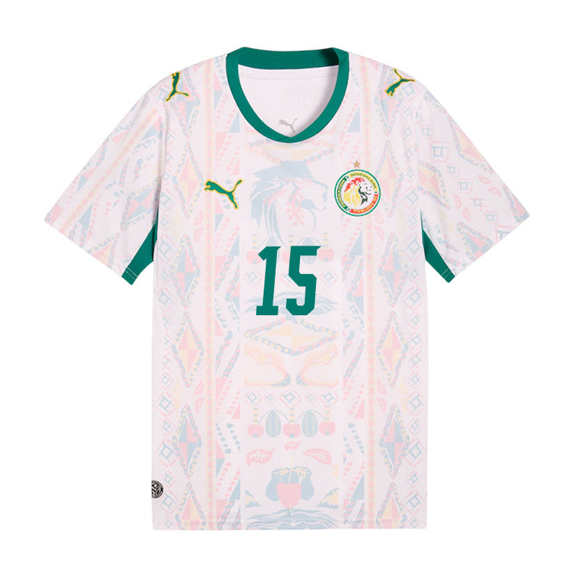 Krépin Diatta 15 Senegal National Team 2026 Home Jersey - Men, White
