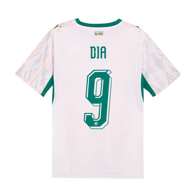 Boulaye Dia 9 Senegal National Team 2026 Home Jersey - Men, White