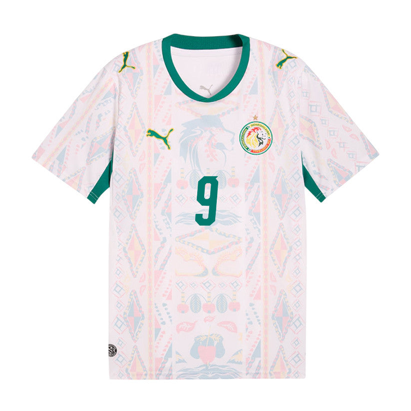 Boulaye Dia 9 Senegal National Team 2026 Home Jersey - Men, White